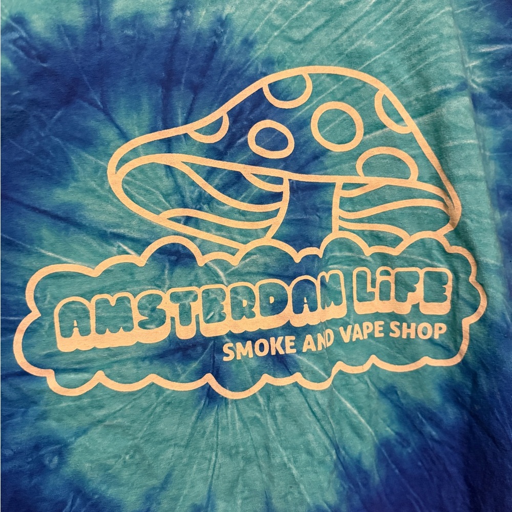 Gildan Blue Tie-Dye T-Shirt